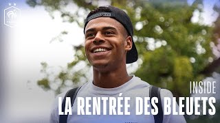 Les Bleuets font leur rentrée à Clairefontaine [upl. by Ikkim962]