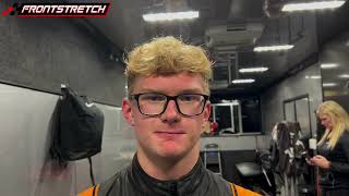 Landon S Huffman Discusses 4thPlace Finish at TriCounty Speedway [upl. by Nosila753]