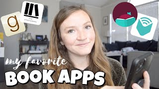 MY FAVORITE BOOK APPS 📚📱  track your reading book recommendations free audiobooks and more [upl. by Lamrert]