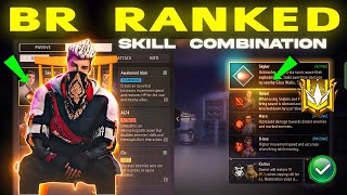 BR ranked character combination 2024  Best character combination in Free Fire  BR rank combination [upl. by Beker]