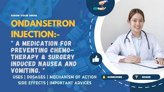 Ondansetron Injection Uses Dosage Mechanism Side Effects amp Important Advice  MediInsights [upl. by Meesaw111]