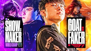 FAKER VS SHOWMAKER  THE LCK CLASSIC  T1 VS DK [upl. by Doris]