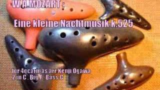 おがわオカリーナによる アイネクライネ WAMOZART  Eine kleine Nachtmusik by Ogawa Ocarina [upl. by Soni]