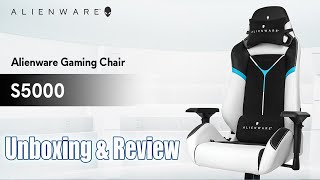 Alienware S5000 Gaming Chair  Unboxing and Review [upl. by Negrom778]