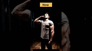 Body transformation before and now gymworkout motivation ytshorts viralvideo trendingshorts [upl. by Azila]