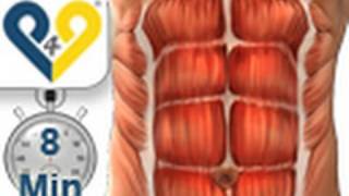 Abdominales en 8 minutos entrenamiento para hacer abdominales perfectos [upl. by Arrad35]