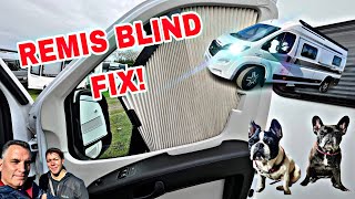 HOW TO FIX A BROKEN REMIS BLIND  Motorhome  Campervan [upl. by Pare]