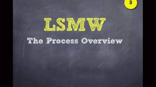 Introduction to LSMW [upl. by Whitelaw]