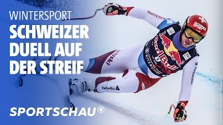 StreifAbfahrt Feuz und Odermatt dominieren Deutsche enttäuschen  Sportschau [upl. by Sergei112]