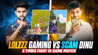 LoLzZzGaming VS scamdinu7759 BACK TO BACK 3 TIMES CLASSIC FIGHT  BGMI HIGHLIGHT [upl. by Alansen946]