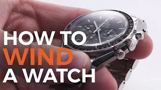 How to Wind a Watch [upl. by Herahab409]