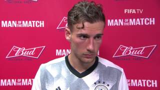 Leon Goretzka FIFA Man of the Match  Match 14 Germany v Mexico [upl. by Okramed]