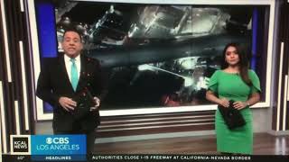 KCAL News at 11pm Sunday on CBS Los Angeles open November 19 2023 [upl. by Weyermann]