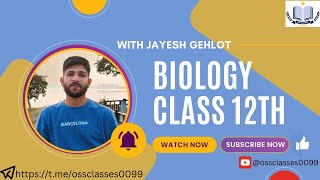 NCERT Class 12th Biology Lecture 1 Applications of Biotechnology  By Jayesh Gehlot sir [upl. by Acimat327]