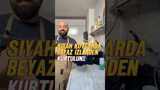 Siyah Kot Pantolonlardaki Beyaz izler nasıl gider  püfnoktaları çamaşır laundry pratikbilgiler [upl. by Hahcim]