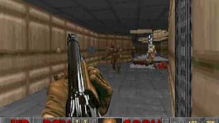 DOOM v16 beta shareware DEMO1 [upl. by Feerahs]