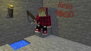 MINECRAFT OHNE WASD DURCHSPIELEN [upl. by Gans]