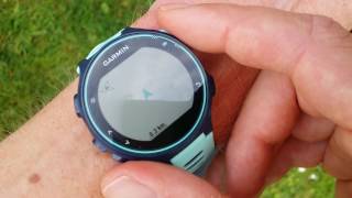 Garmin 735XT Running [upl. by Cyrilla242]