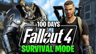 I Survived 100 Days in Fallout 4 Survival Mode [upl. by Prasad]