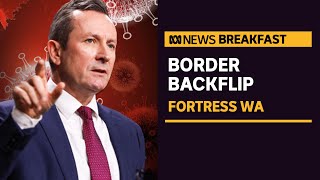 Premier Mark McGowan announces delay to WA border opening  ABC News [upl. by Eniretac838]