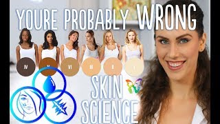 HOW TO FIND YOUR SKIN TYPE AND FITZPATRICK LEVEL  SKIN SCIENCE [upl. by Saffian653]