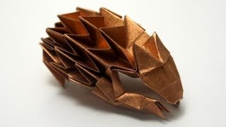 Origami Hedgehog Paulius Mielinis [upl. by Ailgna]