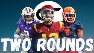 TWO ROUND PFN 2024 NFL Mock Draft  Mock the Mock [upl. by Jud]