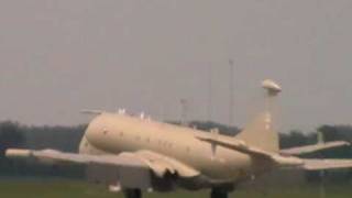 RAF Nimrod XV255 Norwich Airport NWI [upl. by Nojel]