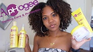 Aphogee Curlific Collection Review  Wash N Go [upl. by Mikol]