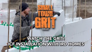 Watch the Grit QuadLock ICF Installation with IRD Homes [upl. by Atahs]