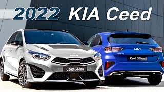 AllNew 2022 Kia Ceed III Facelift  Officially Shown with Interior and Exterior 2021 Redesign [upl. by Euqinor]