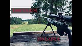 1000 YardsChristensen Arms 338 Lapua [upl. by Lulita870]