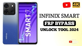 Infinix Smart 7 Frp Bypass Unlock Tool  Google Account Remove [upl. by Anait]