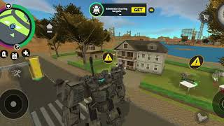 parches new robot 🤖 gameplay serial killer vegas crime simulator helicopter 🚁 fire Soldier game 🎮🎮🎮🎮 [upl. by Esiocnarf]