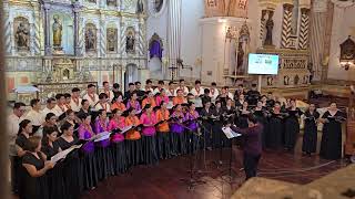 The Musics Always There With You by John Rutter sung by Mirabilia Dei Chorale amp Gintong Siwala [upl. by Llirrem]