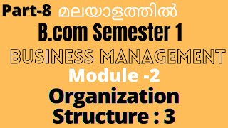 Line and Staff Organisation  Organisation structure  Bcom Mcom BBA MBA [upl. by Theran]