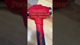 Milwaukee 32oz Dead Blow Ball Peen Hammer 🫡 [upl. by Enelam]