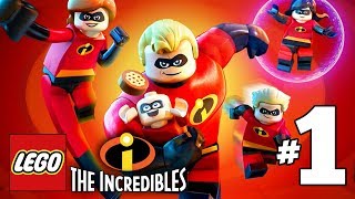 LEGO INCREDIBLES Gameplay Walkthrough Part 1 Undermined PS4 [upl. by Ael]