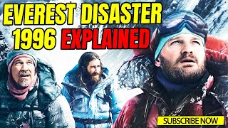 Mount Everest Disaster 1996  Simply Explained [upl. by Yatnahc]