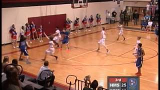 Woodland MIddle vs Heritage Middle  WMAA Boys Basketball Championship  2272014 [upl. by Forest]