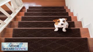 VEVOR Stair Treads Stairs Carpet Non Slip 9quot x 28quot Indoor Stair Review [upl. by Paza]