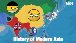 Countryballs  History of Modern Asia [upl. by Netsyrc]