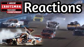 2024 NASCAR Craftsman Truck Series Championship Race Reactions [upl. by Seabury]