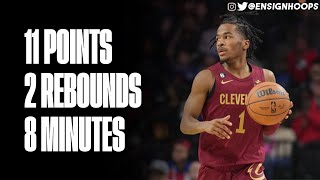 Sharife Cooper Cleveland Cavaliers Debut vs Philadelphia 76ers  Highlights  October 5 2022 [upl. by Estella]