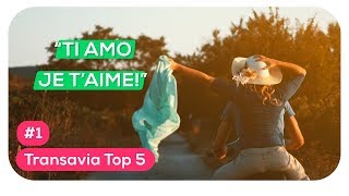 De 5 meest romantische steden Check onze tips  Transavia Top 5 [upl. by Kippy801]