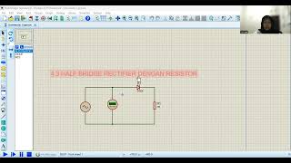 Half Bridge Rectifier Resistor [upl. by Trill]