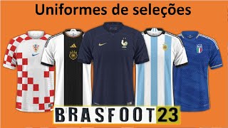 Atualização Uniformes Seleções [upl. by Rabah267]