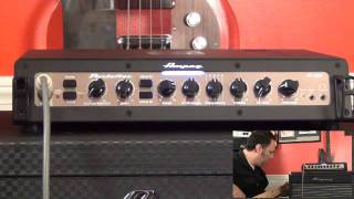 Ampeg PF500 Bass Head  Tone Settings  Rock [upl. by Sanson]