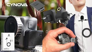 Mic Adapter For Dji Osmo Action  How To Remove Side USB Door  Maono AU 400  Cynova Mic Adapter [upl. by Oznarol]