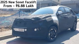 2025 Kia Sonet Facelift  First Look Price Launch Date In India Specifications [upl. by Verlee975]